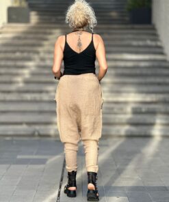 Alternative view of Müslin Kumaş Camel Şalvar