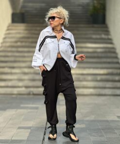 Yan Tokalı Şalvar