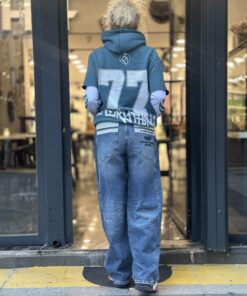 Çift Kol Petrol Sweat - Görsel 3