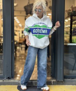 Saks Şerit Ekru Sweat