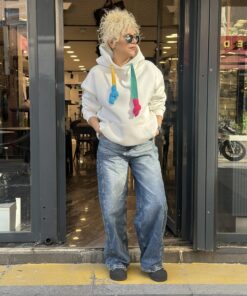 Ponponlu Ekru Sweat