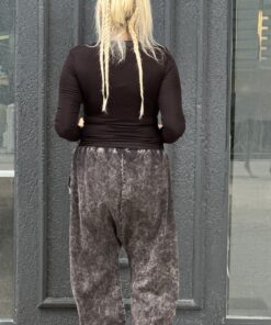 V Yaka Body Siyah - Görsel 4
